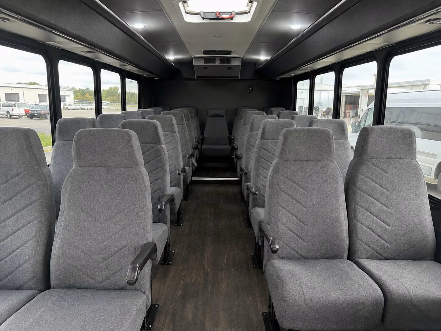 20 passenger minibus inside