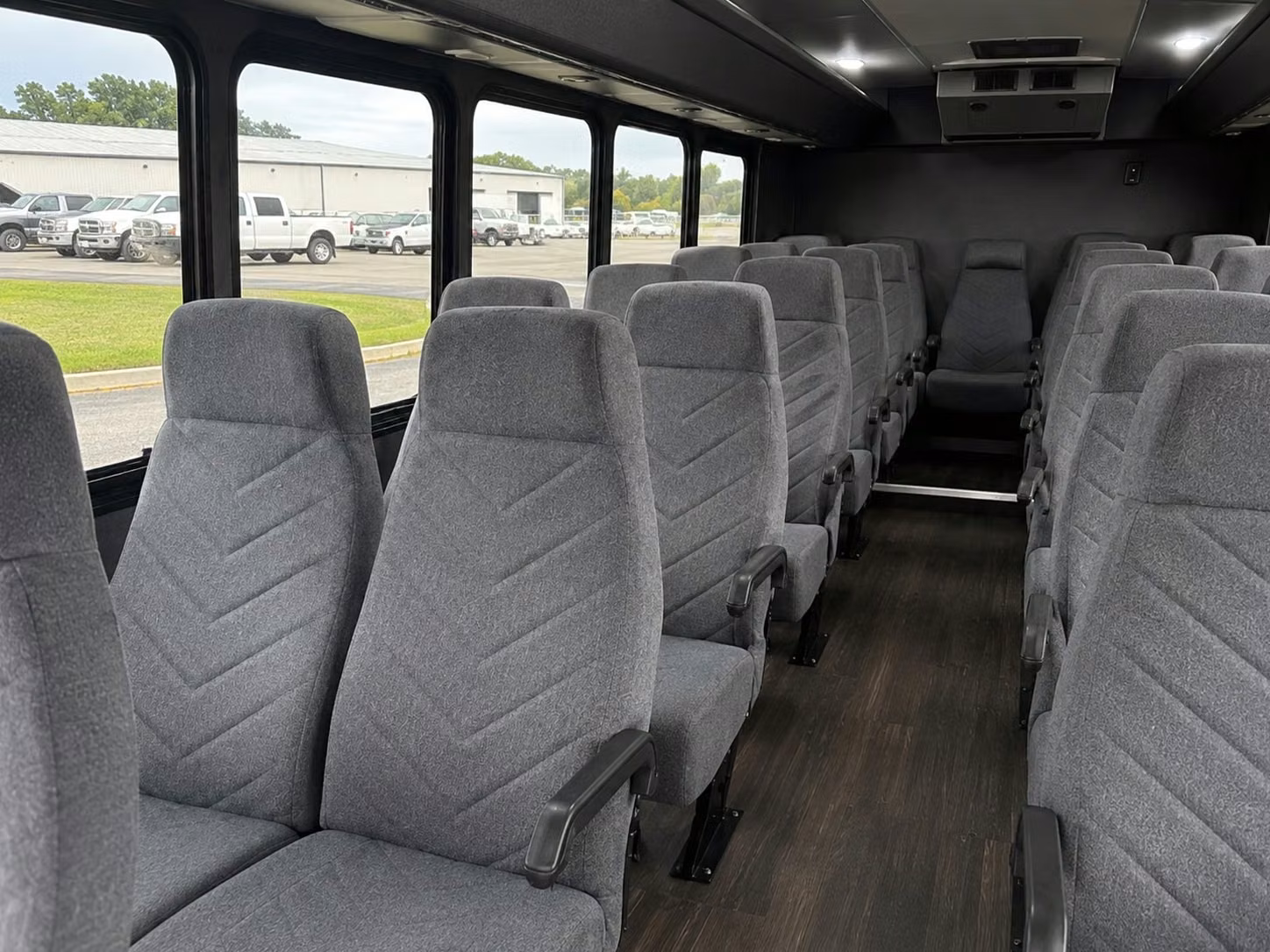 20 passenger minibus interior
