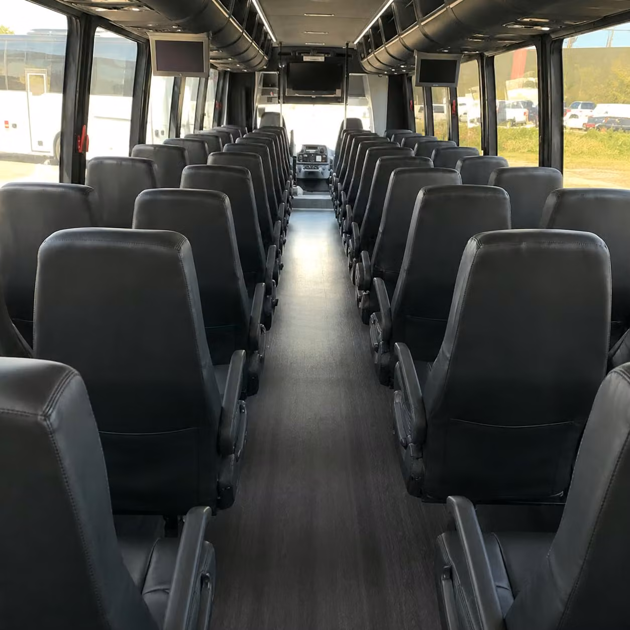 30 passenger minibus inside