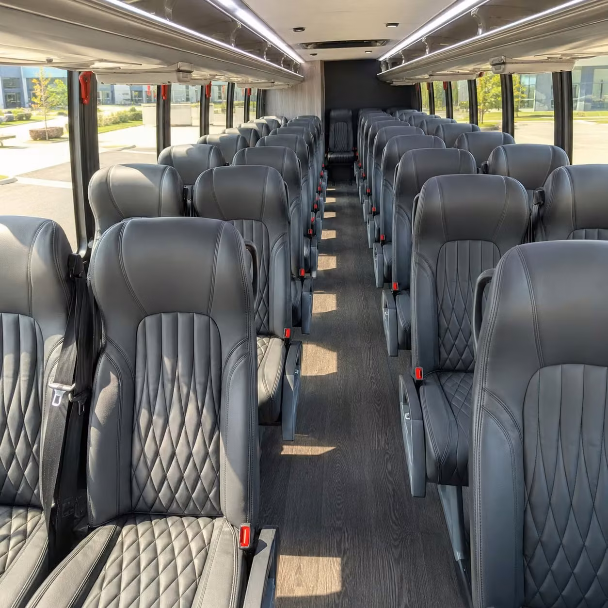 30 passenger minibus interior
