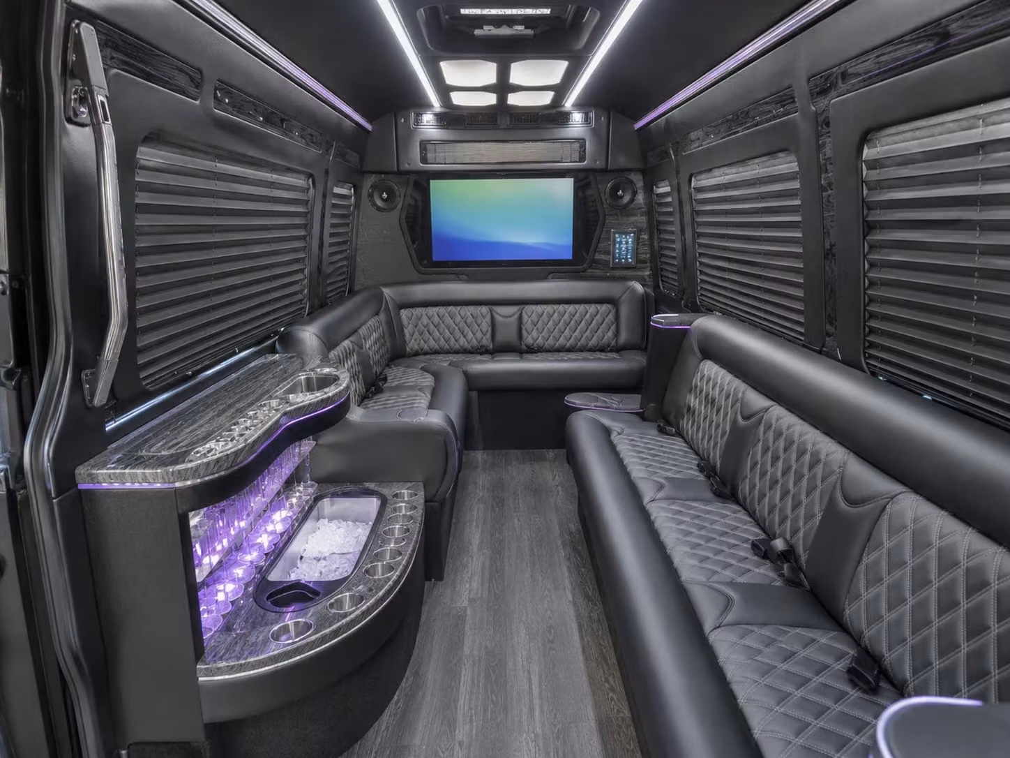 sprinter limousine inside
